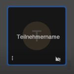 Bild Symbol Teilnehmername, Anleitung-online-Beratungsraum